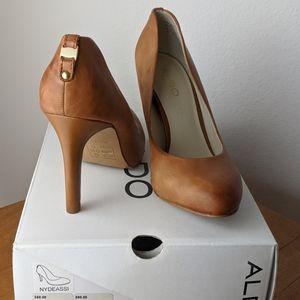 Aldo brown heels
